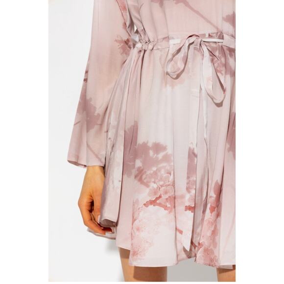 New Allsaints Cassandra Ume Petal Pink Dress Size 6 Retails $299 - Picture 3 of 8
